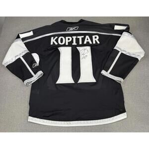 LA Kings Anze Kopitar #11 Reebok NHL Jersey Autographed? Size M Read